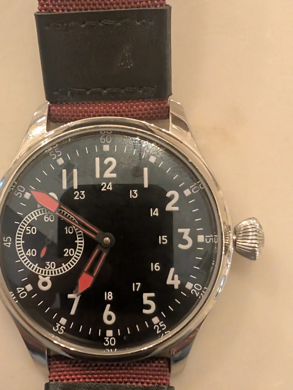Custom-Built Mechanical Pilot Watch – By Jonathan JP